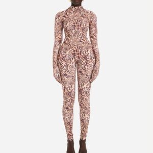 Wild Patterned Women's Jumpsuit